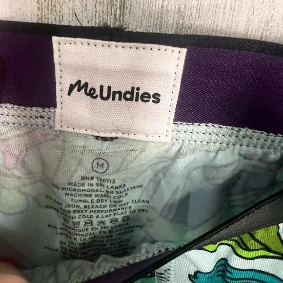MeUndies NWOT men’s boxer brief size medium ***5 for $40*** - Picture 3 of 4